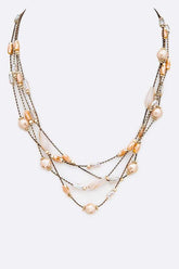 Starlit Crystal Layered Necklace - Shop Now, Necklaces, $ 30.95, A Moment Of Now™